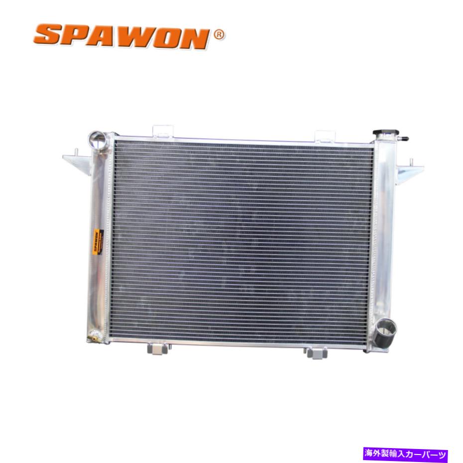 Radiator 1198アルミニウムラジエーターフィットダッジD/W 250 350 89-93ラムチャージャー90-91 3ROW SPAWON 1198 Aluminum Radiator Fit Dodge D/W 250 350 89-93 Ramcharger 90-91 3Row SPAWON【並行輸入品】