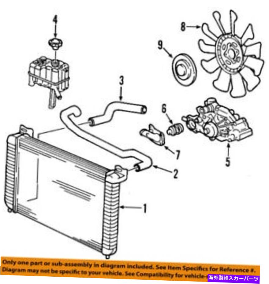 Radiator GM OEM-Radiator 22840117 GM OEM-Radiator 22840117【並行輸入品】