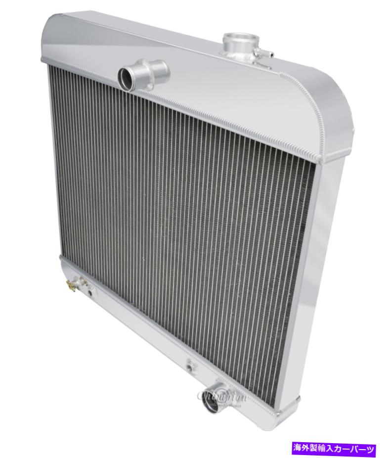 Radiator 1965 66 GMC 1000/1500チャンピオン3列アルミニウムラジエーターCC65GMC 1965 66 GMC 1000 / 1500 Champion 3 Row Aluminum Radiator CC65GMC【並行輸入品】