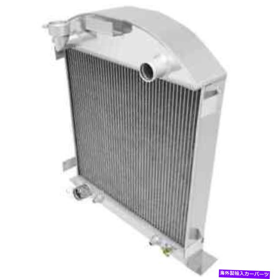 Radiator チャンピオン冷却システムEC2829FDオールアルミニウムラジエーター1928-1929フォードモデルA W Champion Cooling Systems EC2829FD All-Aluminum Radiator 1928-1929 Ford Model A w【並行輸入品】