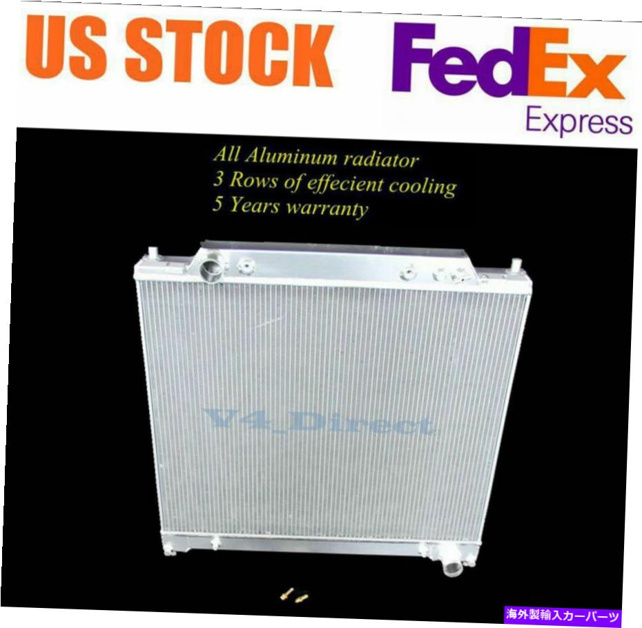 Radiator 1995-1997 Ford F250 F350 7.3L PowerStroke V8ディーゼル3列アルミニウムラジエーター For 1995-1997 Ford F250 F350 7.3L Powerstroke V8 DIESEL 3 Row Aluminum Radiator【並行輸入品】