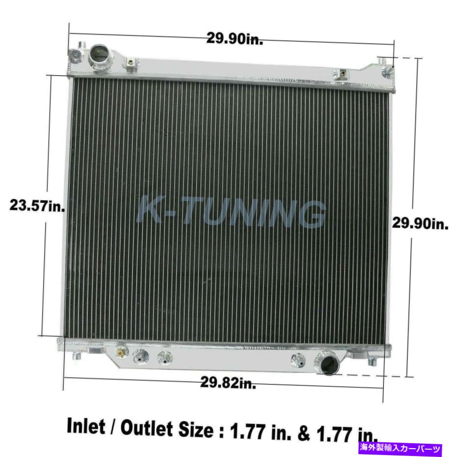 Radiator フォードF-250 F-350 F-59スーパーデューティ7.3L V8ディーゼルの3列ラジエーター1995-1997 3 ROWS RADIATOR For Ford F-250 F-350 F-59 Super Duty 7.3L V8 Diesel 1995-1997【並行輸入品】