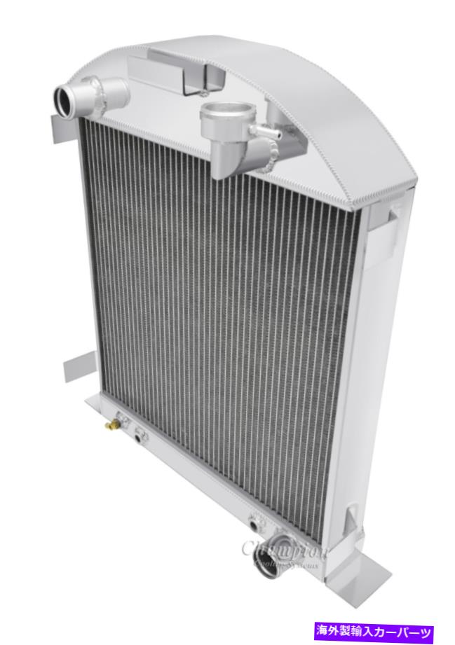 Radiator フォードモデルAアルミニウム3列チャンピオンラジエーター1917-1927 Ford Model A Aluminum 3 Row Champion Radiator 1917-1927【並行輸入品】