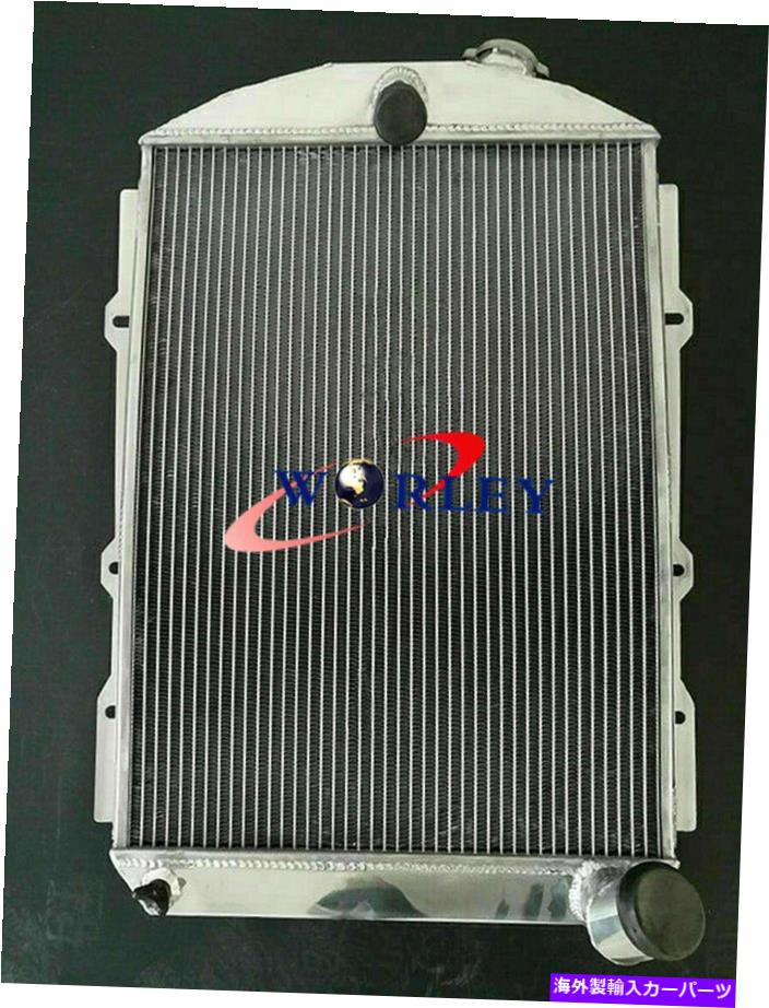 Radiator 5列シボレー用アルミニウムラジエーター /ストリートロッド350 V8 6 CYL 1938 38マニュアル 5 Rows Aluminum radiator for Chevy Hot / Street Rod 350 V8 6 Cyl 1938 38 Manual【並行輸入品】