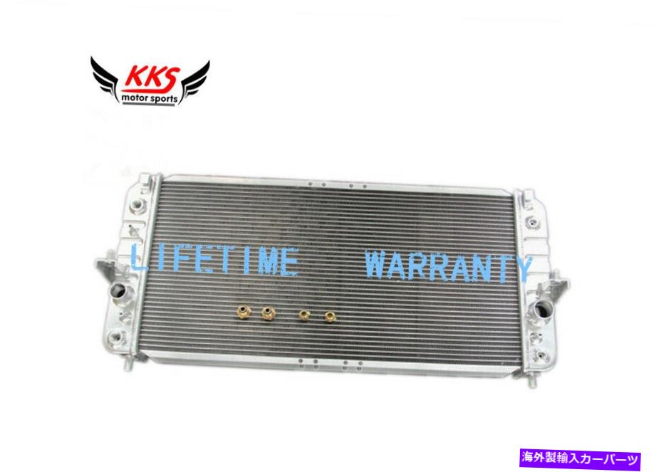 Radiator KKS 3列アルミニウムラジエーターフィット2000キャデラックデビルDHS DTS 4.6L V8研磨 KKS 3 Rows Aluminum Radiator Fit 2000 Cadillac Deville DHS DTS 4.6L V8 POLISHED【並行輸入品】