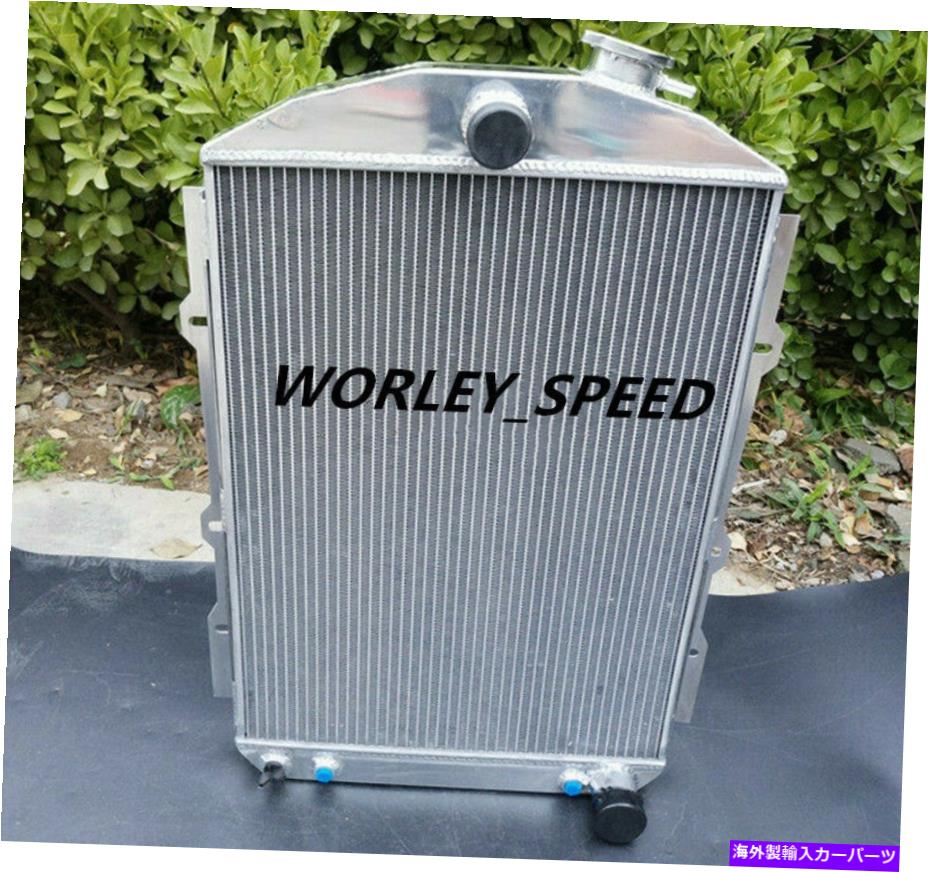 Radiator アフターマーケットシボレーホット /ストリートロッド350 V8 1938のアルミニウムラジエーターオートマチック Aluminum Radiator For Aftermarket CHEVY HOT / STREET ROD 350 V8 1938 Automatic【並行輸入品】