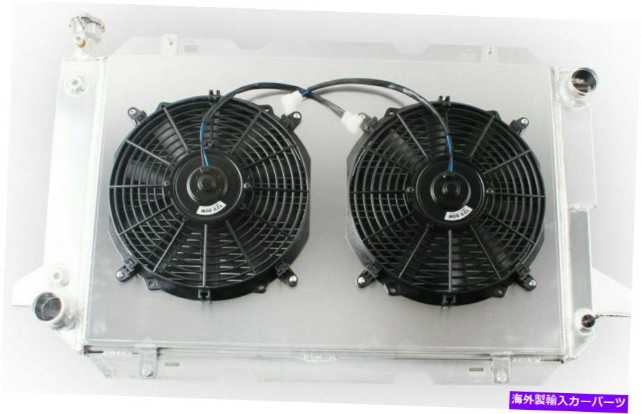 Radiator 85-97フォードF150/250/350ブロンコV8 5.0/5.8L 3rowアルミニウムラジエーター+ファンシュラウド For 85-97 FORD F150/250/350 BRONCO V8 5.0/5.8L 3Row Aluminum Radiator+Fan Shroud【並行輸入品】