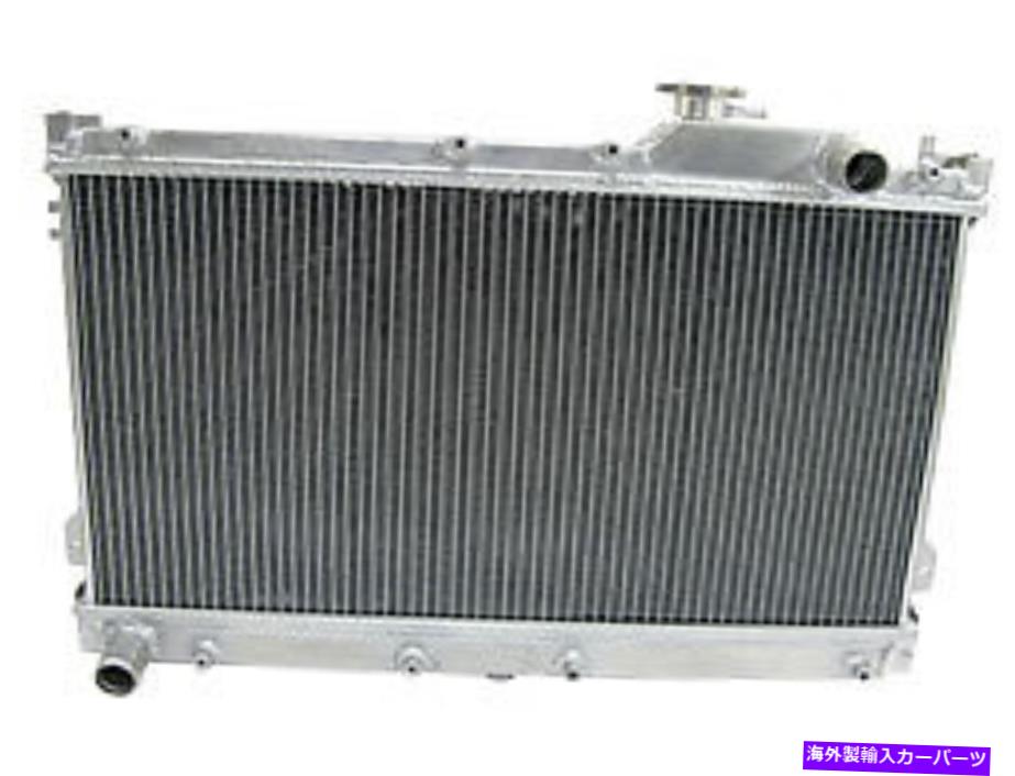 Radiator 90-97 Mazda MiataマニュアルのCxRacingアルミニウムラジエーター CXRACING Aluminum Radiator For 90-97 Mazda Miata Manual【並行輸入品】