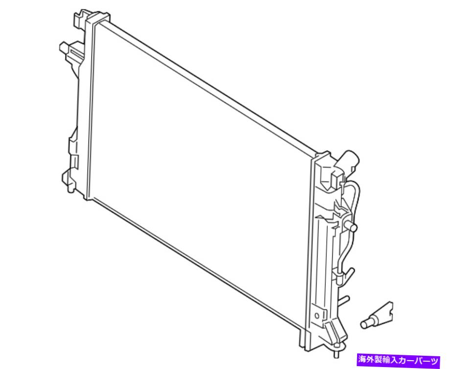 Radiator 本物の起亜ラジエーター25310 J7000 Genuine Kia Radiator 25310 J7000【並行輸入品】