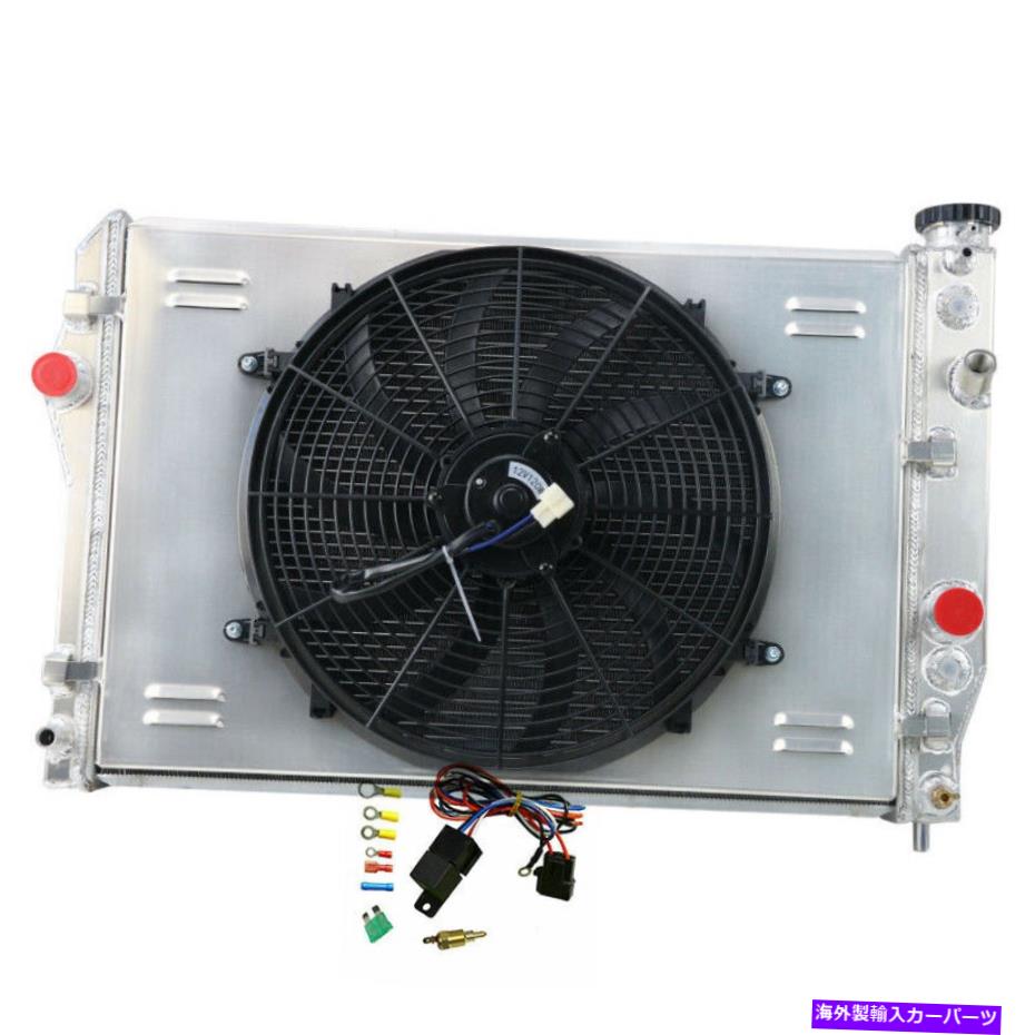 Radiator 3列のラジエーター+シュラウドファン1993-2002シボレーカマロZ28 \\ポンティアックファイアバード合金 3 Row Radiator+Shroud Fan For 1993-2002 Chevy Camaro Z28\\ Pontiac Firebird ALLOY【並行輸入品】