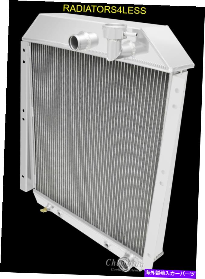 Radiator チャンピオン3列アルミニウムラジエーター47 48 49 50 51 52 53 54 GMCトラックピックアップ6cyl CHAMPION 3 ROW ALUMINUM RADIATOR 47 48 49 50 51 52 53 54 GMC TRUCK PICKUP 6CYL【並行輸入品】｜Us Custom Parts Shop USDM 74,173円