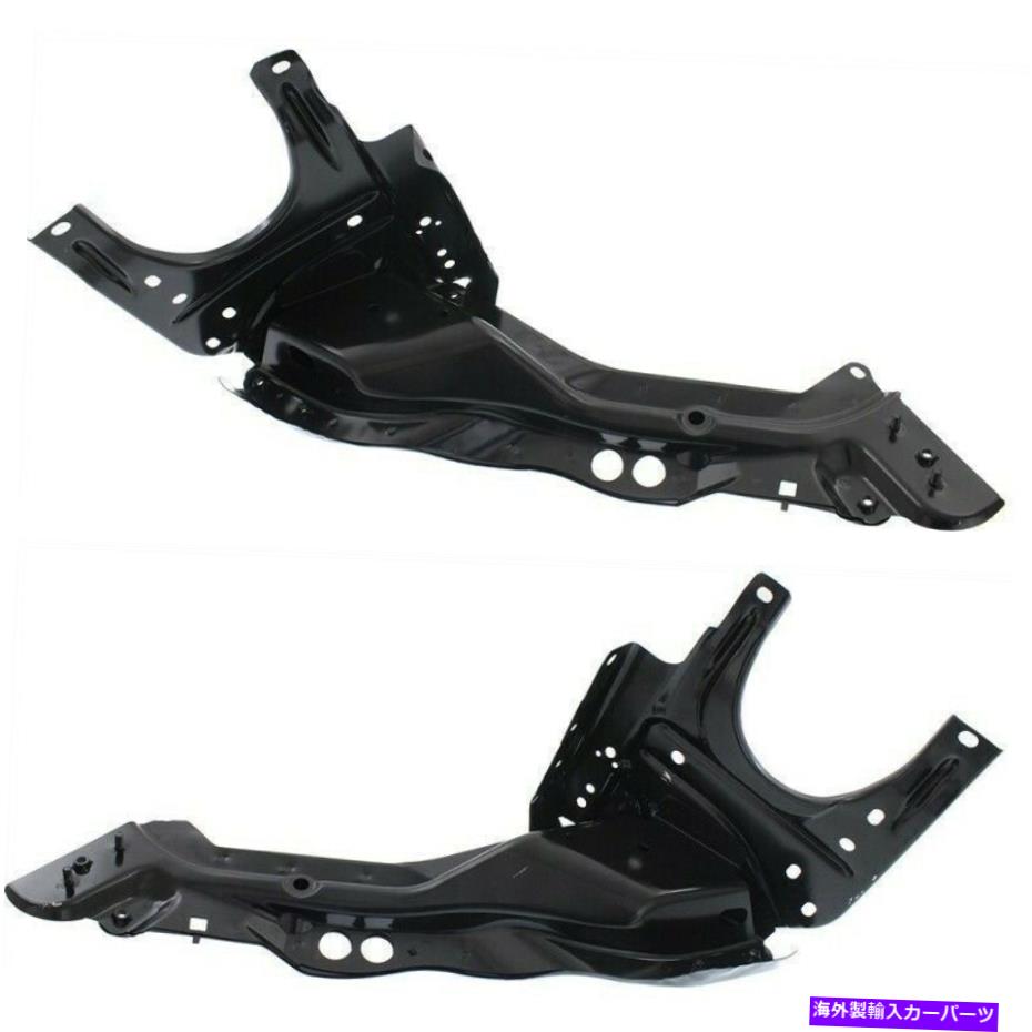 Radiator 2つのメルセデスベンツCLSクラス06-11 L＆Rサイドラジエーターサポートアッパーの新しいフィットセット New Fits Set Of 2 MERCEDES-BENZ CLS-CLASS 06-11 L&R Side Radiator Support Upper【並行輸入品】