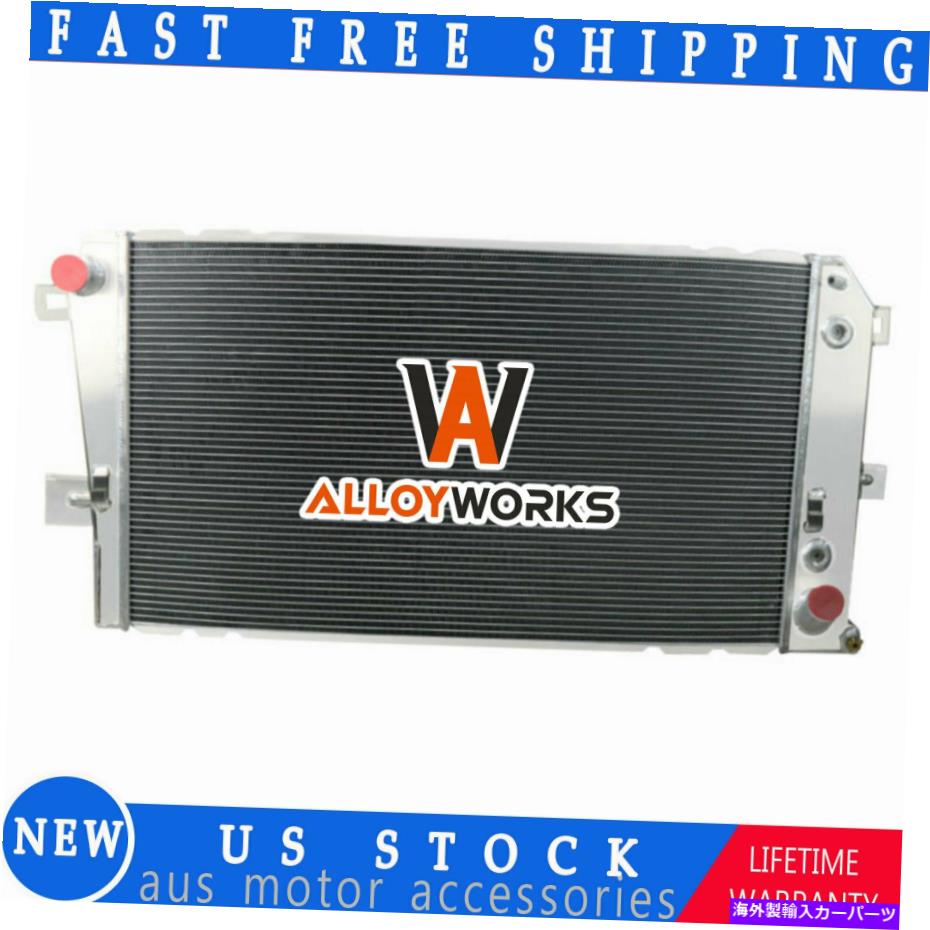 Radiator Chevy Silverado 2500 HD 6.6L LB7 LLY 2001-2005用の4列アルミニウムラジエーター 4 Row Aluminum Radiator For Chevy Silverado 2500 3500 HD 6.6L LB7 LLY 2001-2005【並行輸入品】