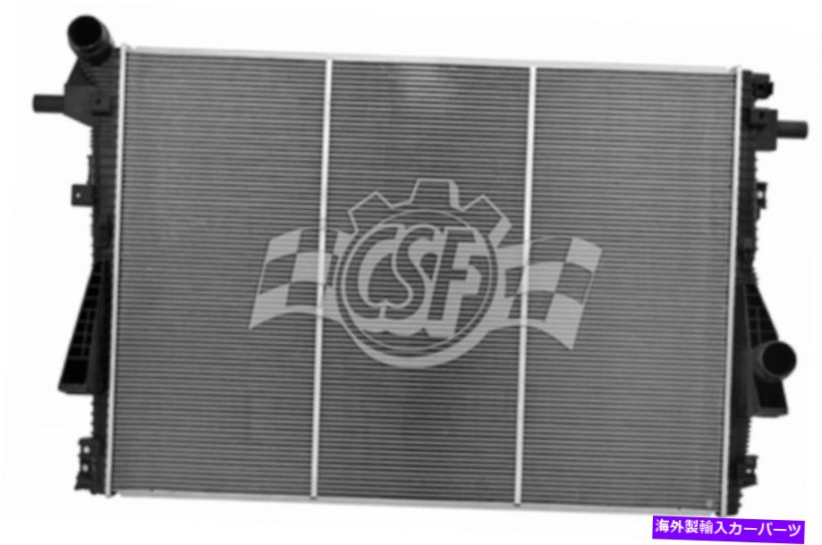 Radiator CSF 3601 11-16フォードスーパーデューティ6.7Lパワーストローク用のアルミニウム2列コアラジエーター CSF 3601 Aluminum 2-Row Core Radiator for 11-16 Ford Super-Duty 6.7L Powerstroke【並行輸入品】