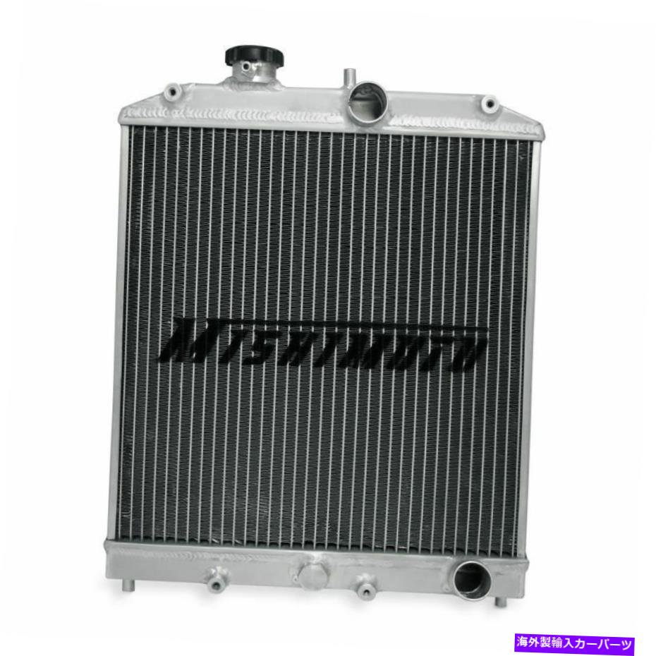 Radiator 1992年から2000年のホンダシビックのミシモトX-ライン3列パフォーマンスアルミニウムラジエーター MISHIMOTO X-Line 3 Row Performance Aluminum Radiator for 1992-2000 Honda Civic【並行輸入品】