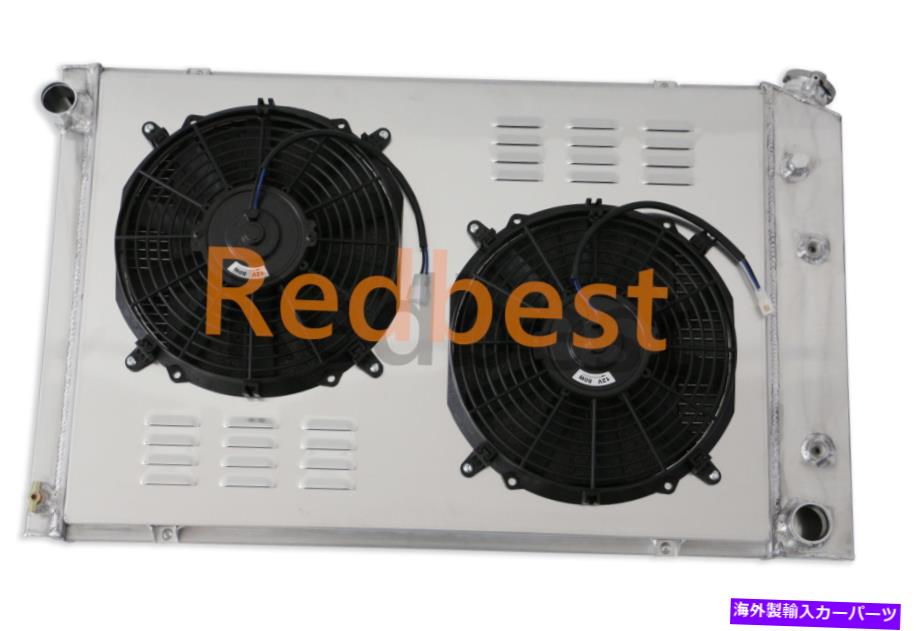 Radiator 4rowアルミニウムラジエーター+シュラウド+73-86シボレーGMC C/KブレザーC1500 C2500のファン 4Row Aluminum Radiator+Shroud+Fan For 73-86 Chevrolet GMC C/K Blazer C1500 C2500【並行輸入品】