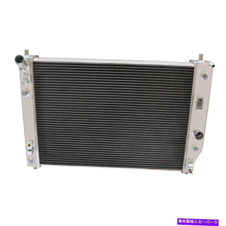 Radiator 4列アルミニウムラジエーターF 2005-2013 Fit07 Chevy Corvette、C6、V8 Double Oil Cooler 4 Row Aluminum Radiator F 2005-2013 fit07 Chevy Corvette,C6,V8 Double Oilcooler【並行輸入品】