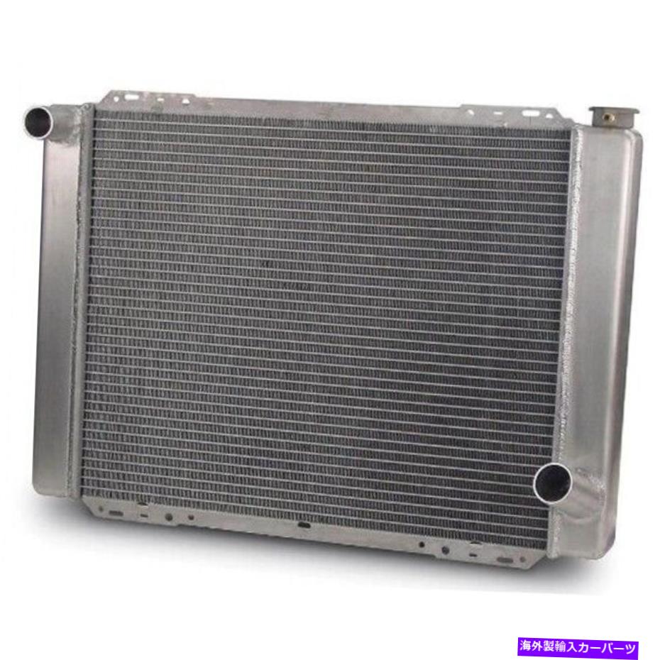 Radiator AFCOエコノミーユニバーサルGMアルミニウムレーシングラジエーター、27-1/2インチ AFCO Economy Universal GM Aluminum Racing Radiator, 27-1/2 Inch【並行輸入品】
