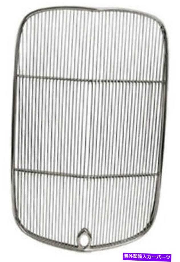 Radiator 新しい1932年フォードハイボーイラジエーターポリッシュグリルインサート、クランクホール、ステンレス、グリル NEW 1932 FORD HI-BOY RADIATOR POLISHED GRILLE INSERT,CRANK HOLE,STAINLESS,GRILL【並行輸入品】