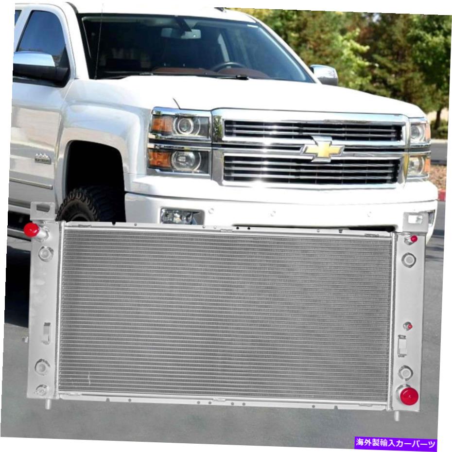 Radiator シボレーシルバラード1500 2500郊外のタホ4.8 5.3 6lの3列アルミニウムラジエーター 3 Row Aluminum Radiator for Chevy Silverado 1500 2500 Suburban Tahoe 4.8 5.3 6L【並行輸入品】
