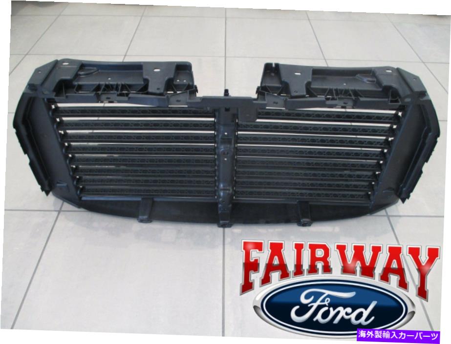 Radiator 15 Thru 17 F-150 OEM FORDアッパーラジエーターグリルエアシャッターコントロールアセンブリ新しい 15 thru 17 F-150 OEM Ford Upper Radiator Grille Air Shutter Control Assembly NEW【並行輸入品】