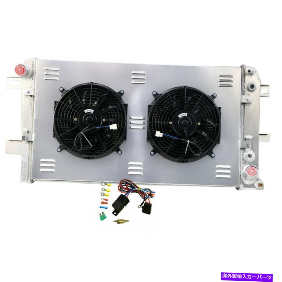 Radiator 3列ラジエーターシュラウドファンキット01-2005シボレーシルバード\\ GMCシエラ2500合金 3 Row Radiator Shroud Fan Kit For 01-2005 Chevy Silverado\\GMC Sierra 2500 ALLOY【並行輸入品】