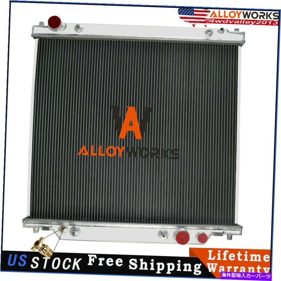 Radiator 99-04フォードF250 F350 F450 F550 F-53ベーススーパーデューティV8 V10の3列ラジエーター 3 Row Radiator For 99-04 Ford F250 F350 F450 F550 F-53 Base Super Duty V8 V10【並行輸入品】