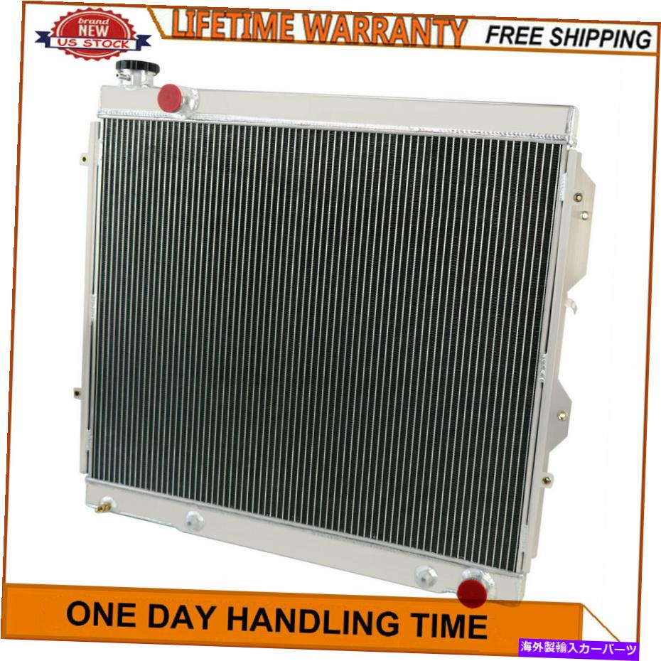 Radiator 2000年から2006年のトヨタツンドラ4.7L V8ガス2001 2002 2003 4列アルミニウムラジエーター For 2000-2006 Toyota Tundra 4.7L V8 GAS 2001 2002 2003 4 Row Aluminum Radiator【並行輸入品】