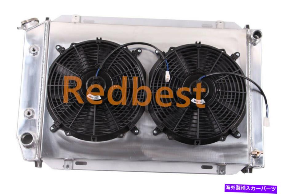 Radiator 4rowラジエーター+シュラウド+ファンフィット1979-93 Ford Mustang/Mercury GT 5.0 Thunderbird 138 4Row Radiator+Shroud+Fan FIT 1979-93 Ford Mustang/Mercury GT 5.0 Thunderbird 138【並行輸入品】