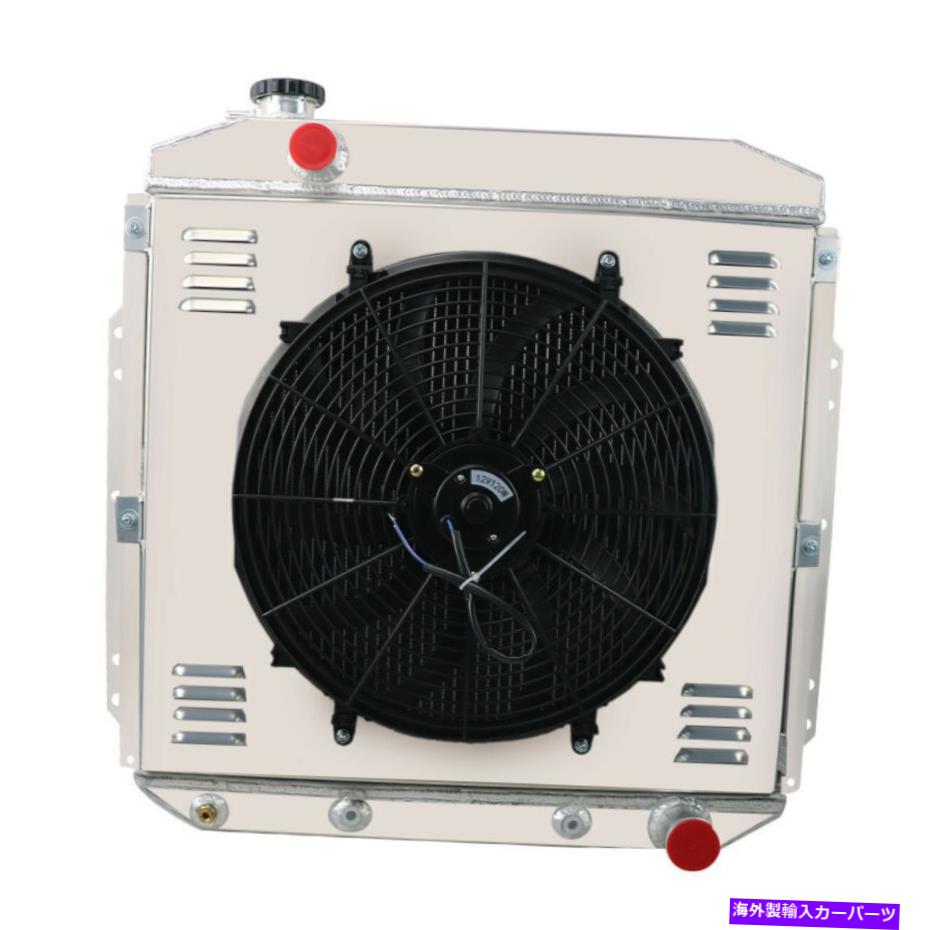 Radiator 3列のラジエーターシュラウドファン1953-56 54 FORD F100 F250 F350ピックアップトラックL6 V8 3 Row Radiator Shroud Fan For 1953-56 54 Ford F100 F250 F350 Pickup Truck L6 V8【並行輸入品】