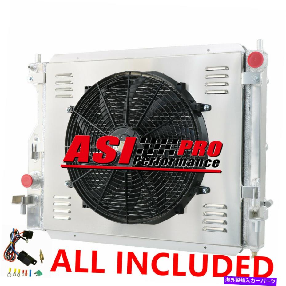 Radiator 3列アルミニウムラジエーター+シュラウドファン+リレー2005-2014 Ford Mustang 3.9L/5.0L V8 3 ROW Aluminum Radiator+Shroud Fan+Relay For 2005-2014 Ford Mustang 3.9L/5.0L V8【並行輸入品】 75,141円