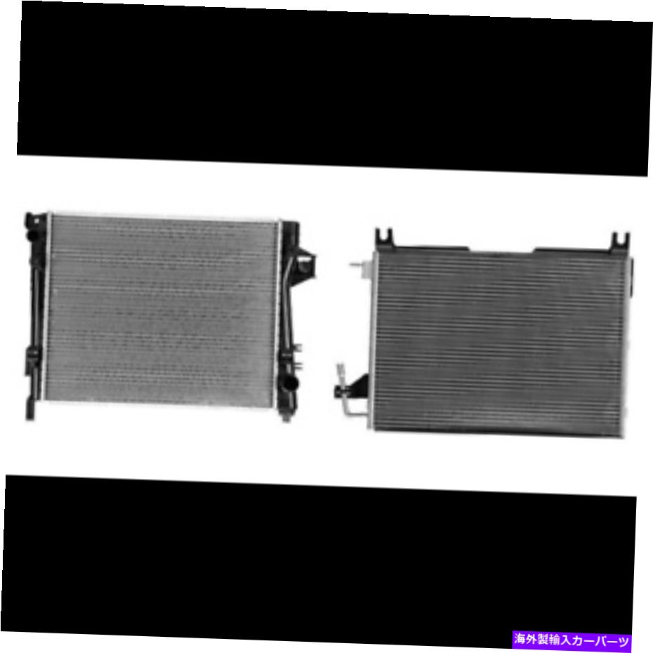 Radiator 2002-2003 Dodge Ram 1500のRadiator&A/Cコンデンサーキット Radiator & A/C Condenser Kit for 2002-2003 Dodge Ram 1500【並行輸入品】|Us Custom Parts Shop USDM