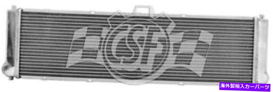Radiator ポルシェ911ターボのCSFアルミニウム2列ラジエーター - センターフィッティング7053 CSF Aluminum 2 Row Radiator for Porsche 911 Turbo - Center Fitting 7053【並行輸入品】
