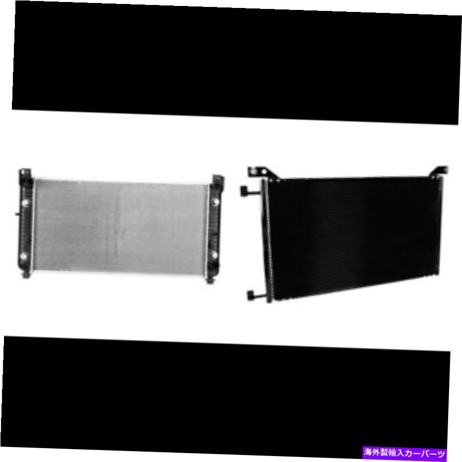 Radiator Chevy Avalanche 2500、Silverado 2500 HD用のRadiator＆A/Cコンデンサーキット Radiator & A/C Condenser Kit for Chevy Avalanche 2500, Silverado 2500 HD【並行輸入品】