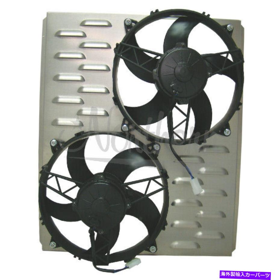 Radiator Z40095 NTH.RADIATORデュアル11 '高CFMファン＆シュラウドZ40095 Z40095 Nth.Radiator Dual 11' High Cfm Fan & Shroud Z40095【並行輸入品】