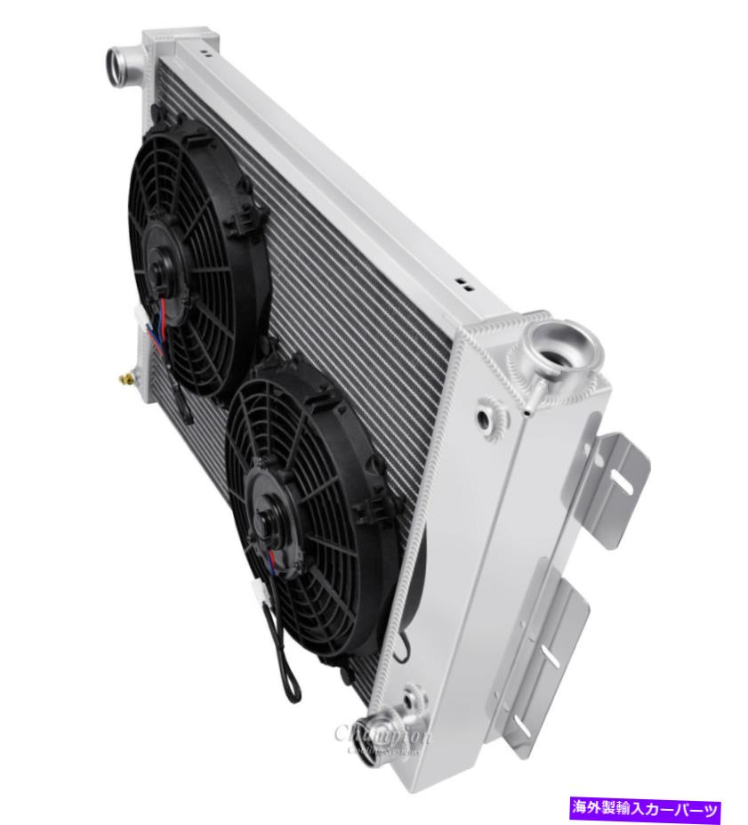 Radiator 1967-1969シボレーカマロスモールブロックアルミニウム3列チャンピオンラジエーター＆2-10 \