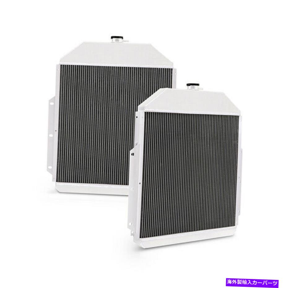 Radiator ミシモトアルミニウムラジエーターは、Ford Fシリーズピックアップ1942-1952シルバーに適合します Mishimoto Aluminum Radiator Fits Ford F-Series Pickup 1942-1952 Silver【並行輸入品】｜Us Custom Parts Shop USDM