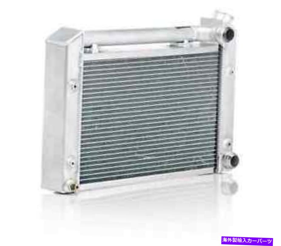 Radiator クールなラジエーター60203シロッコスタイルのドラッグレースラジエーターになります Be Cool Radiators 60203 Scirocco-Style Drag Race Radiator【並行輸入品】