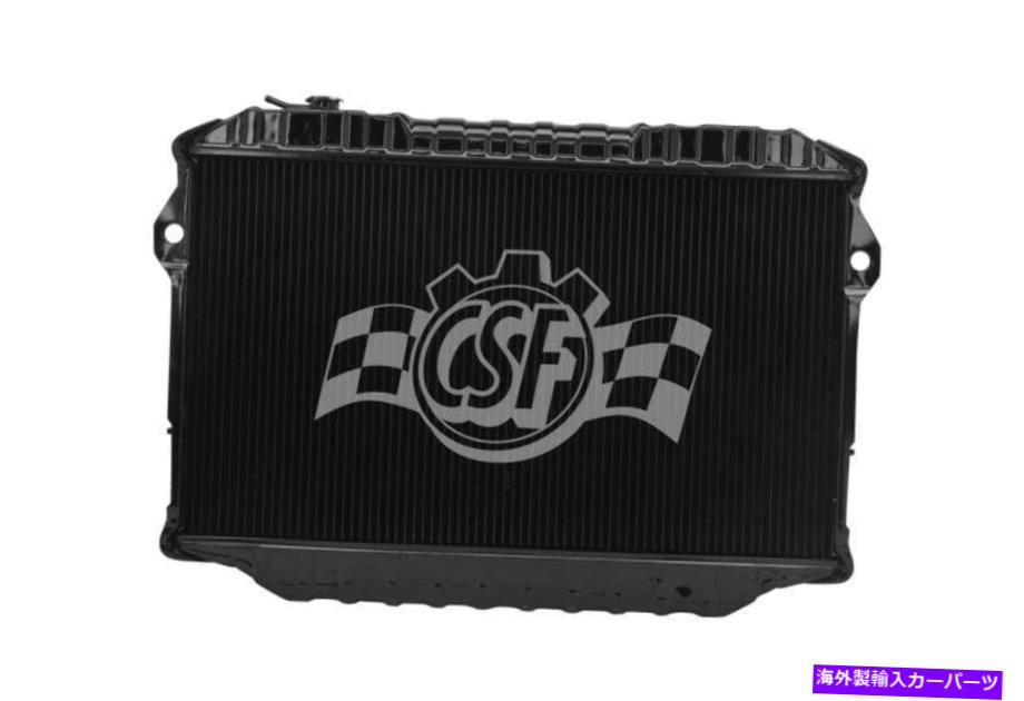 Radiator CSFヘビーデューティ3列すべての金属ラジエーターに適合する93-97トヨタランドクルーザー4.5L CSF Heavy Duty 3 Row All Metal Radiator fits 93-97 Toyota Land Cruiser 4.5L【並行輸入品】