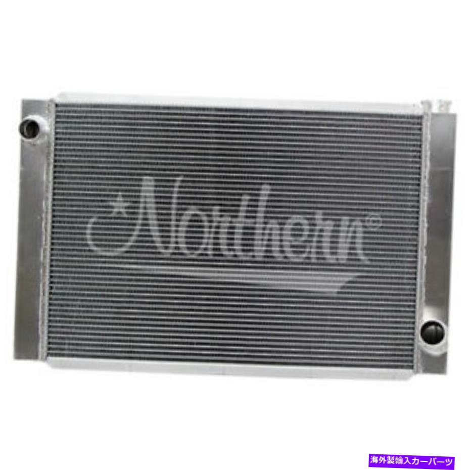 Radiator ノーザン209688レースプロアルミニウムクロスフロー3列ラジエーターGMシボレー31 x 19 x 4 Northern 209688 Race Pro Aluminum Crossflow 3-Row Radiator GM Chevy 31 x 19 x 4【並行輸入品】