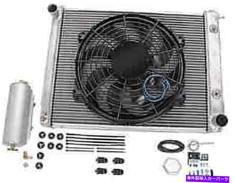 Radiator JEGS 51901Kダイレクトフィットアルミニウムラジエーターシステム JEGS 51901K Direct Fit Aluminum Radiator System【並行輸入品】