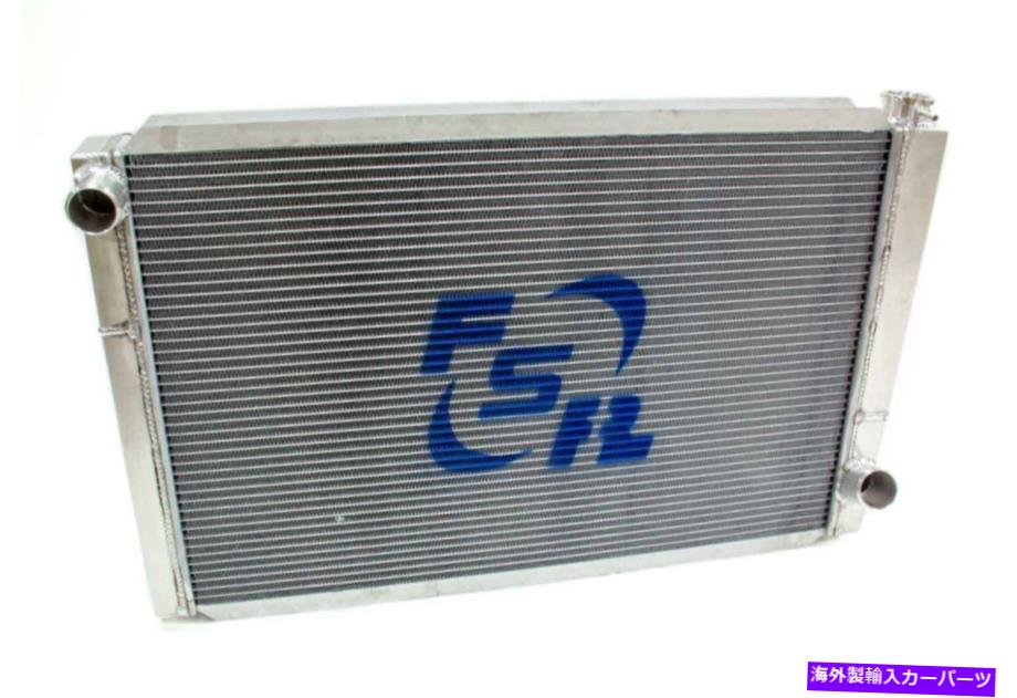 Radiator FSRレーシングGM 31 in W x 19 in HアルミニウムラジエーターP/N 3119T2 Fsr Racing Gm 31 In W X 19 In H Aluminum Radiator P/N 3119T2【並行輸入品】