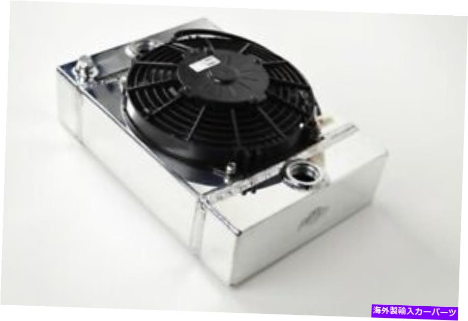 Radiator CSFユニバーサルドラッグレース /タックラジエーターW / 9 "SPALファン10.5" H x 10 "L x 3.6" W CSF Universal Drag Race / Tuck Radiator w/9" Spal Fan 10.5" H x 10" L x 3.6" W【並行輸入品】｜Us Custom Parts Shop USDM