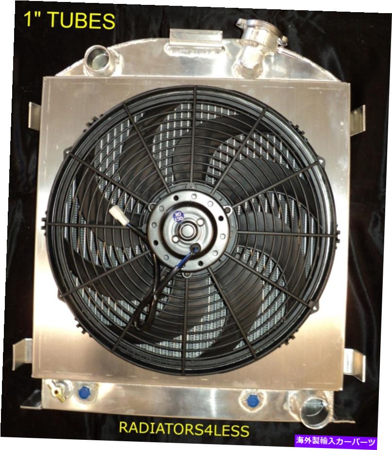 Radiator チャンピオン2列アルミニウムラジエーターシュラウド16 \