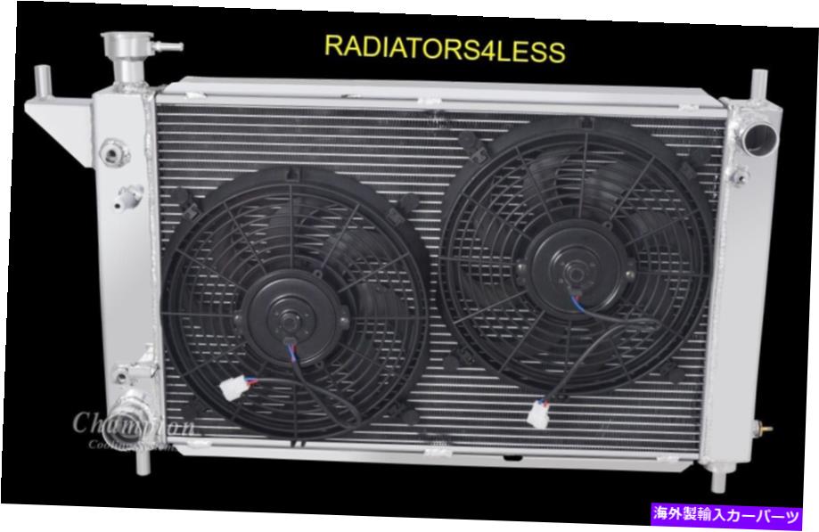 Radiator チャンピオン4列アルミニウムラジエーターW/ 12 \