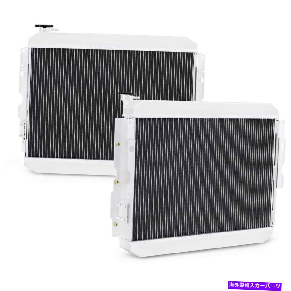 Radiator ミシモトmmrad-lcr81x oeフィットアルミニウムラジエーター1981-90トヨタランドクルーザー Mishimoto MMRAD-LCR81X OE Fit Aluminum Radiator 1981-90 Toyota Land Cruiser【並行輸入品】