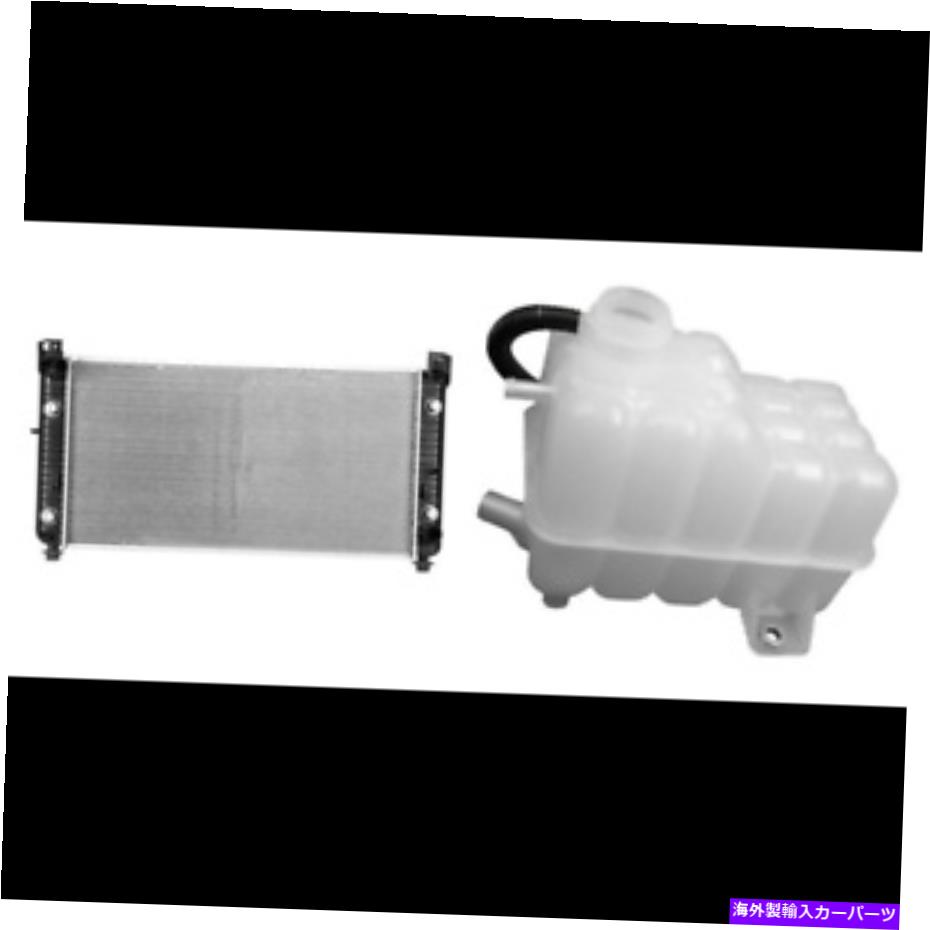 Radiator 05シボレーシルバラード2500 HD用ラジエーターとエンジン冷却剤貯水池キット Radiator & Engine Coolant Reservoir Kit for 05 Chevy Silverado 2500 HD【並行輸入品】