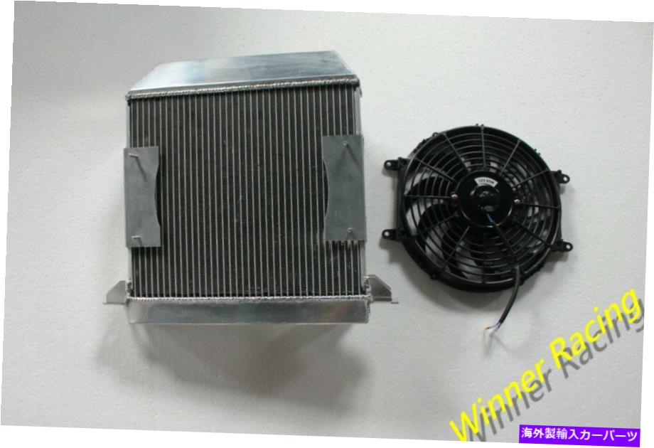 Radiator モーガンプラス4 1954-1968アルミニウムラジエーターと12 "ファン＆マウント Fits Morgan Plus 4 1954-1968 Aluminum Radiator &12" Fan & Mounting【並行輸入品】｜Us Custom Parts Shop USDM 94,622円