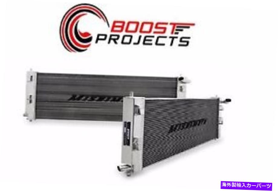 Radiator 08+三菱ランサーEVO X X-Line（厚いコア）アルミニウム放射のミシモト。 Mishimoto for 08+ Mitsubishi Lancer Evo X X-LINE (Thicker Core) Aluminum Radi.【並行輸入品】