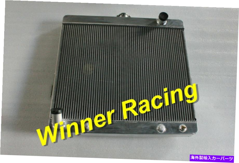 Radiator アルミニウムラジエーターフィットビュイックInvicta 6.0L/6.6L 364/401 V8 1959-1960 ATM 56mm Aluminum Radiator fit Buick Invicta 6.0L/6.6L 364/401 V8 1959-1960 ATM 56MM【並行輸入品】